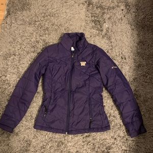 Purple UW Colombia jacket